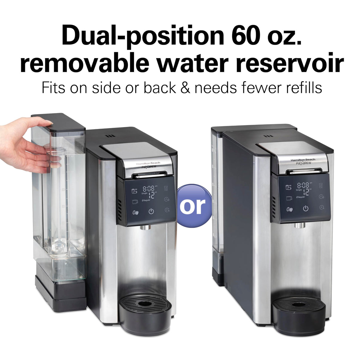 5-in-1 Drip & Single Serve Coffee Maker J2264