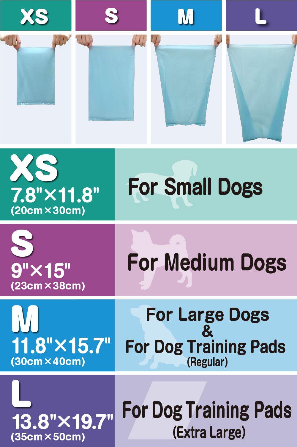 Unscented Dog Poop Bags 180 Count G61319