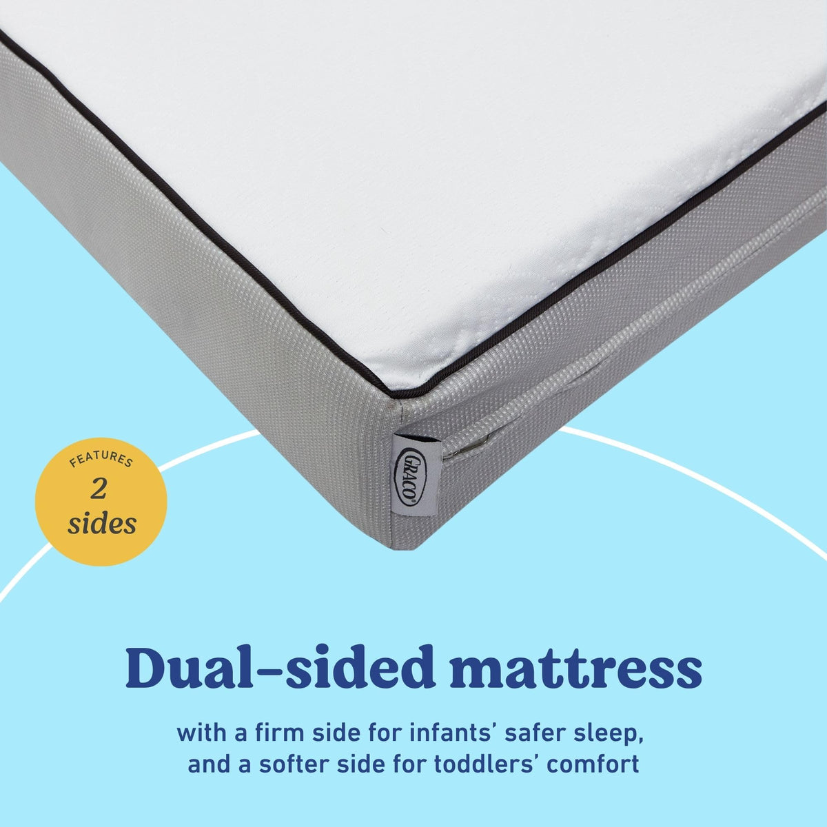6-Inch Dual-Sided Baby Crib & Toddler Mattress T453224