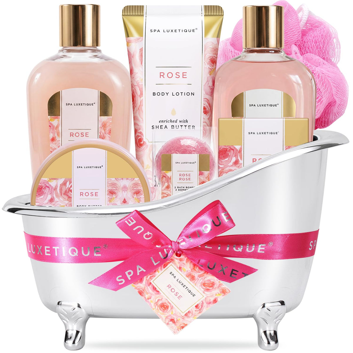 8 Pcs Rose Spa Gift Set G4860