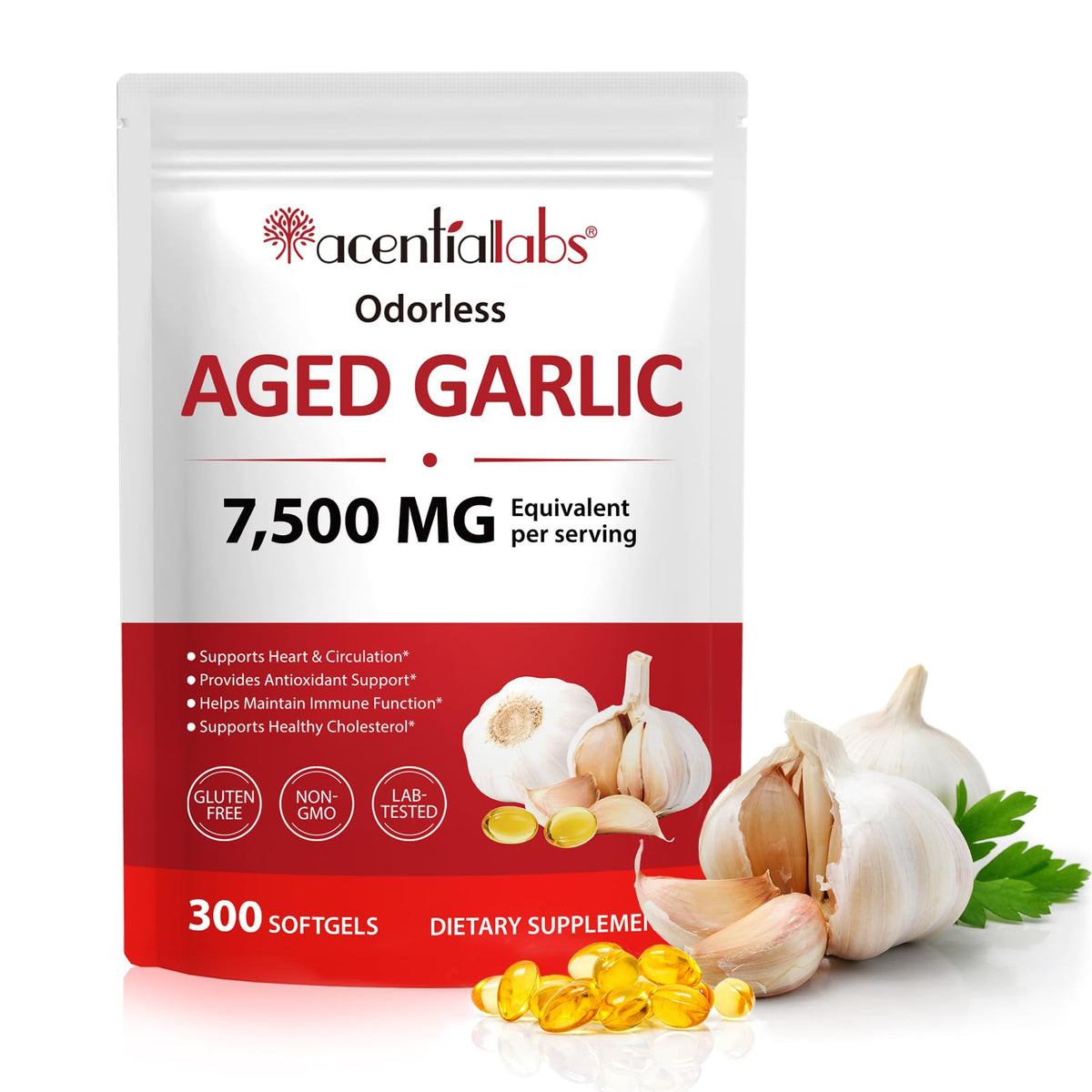 500mg Odorless Garlic Softgels R73773