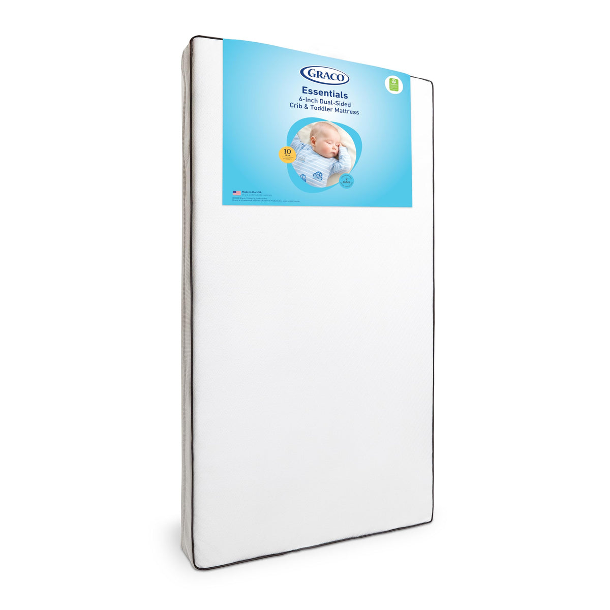 6-Inch Dual-Sided Baby Crib & Toddler Mattress T453224