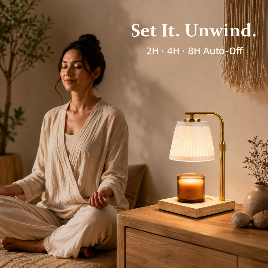 Candle Warmer Lamp with Timer and Dimmable Table Lamp V306051
