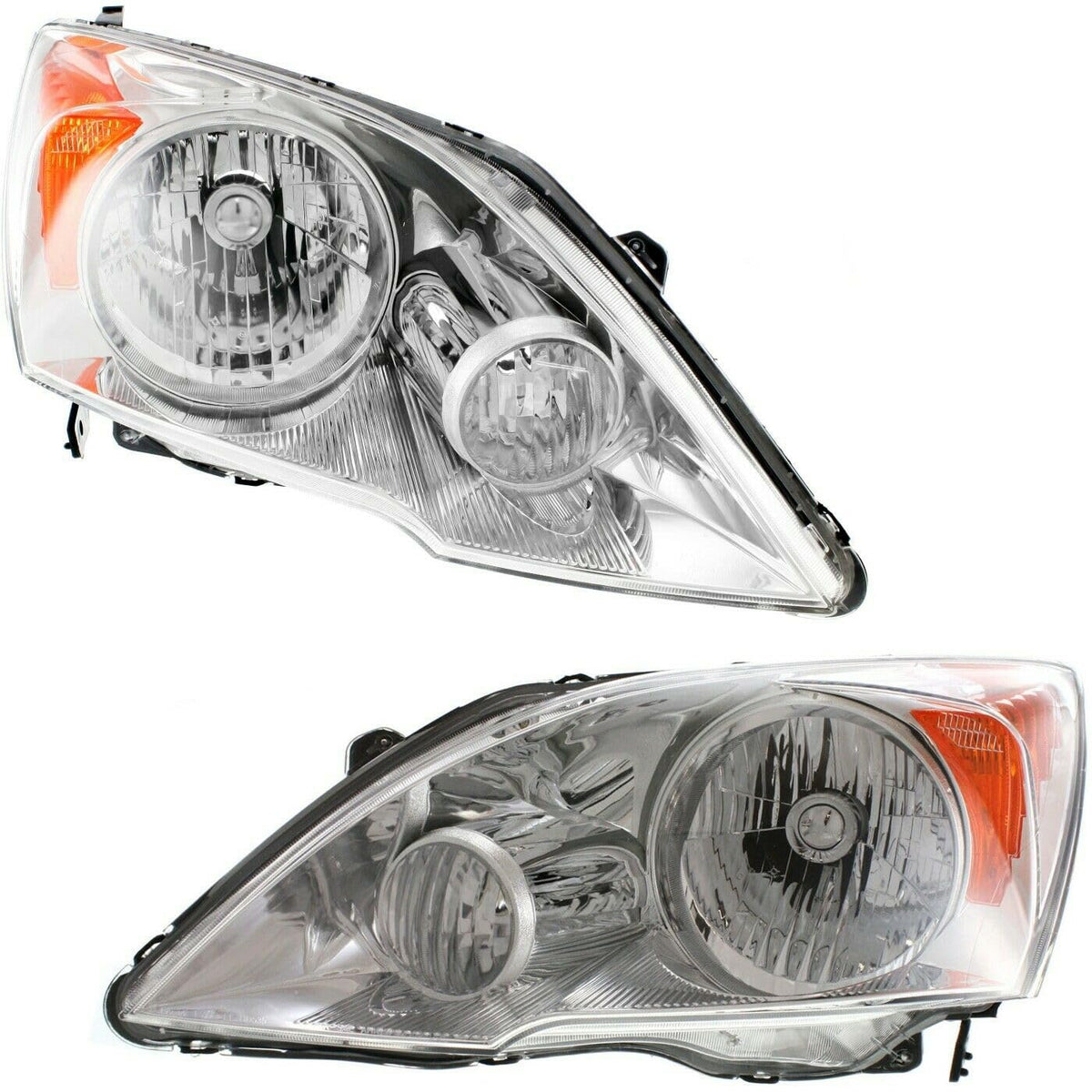 Headlight Left Right Clear Lens M9207