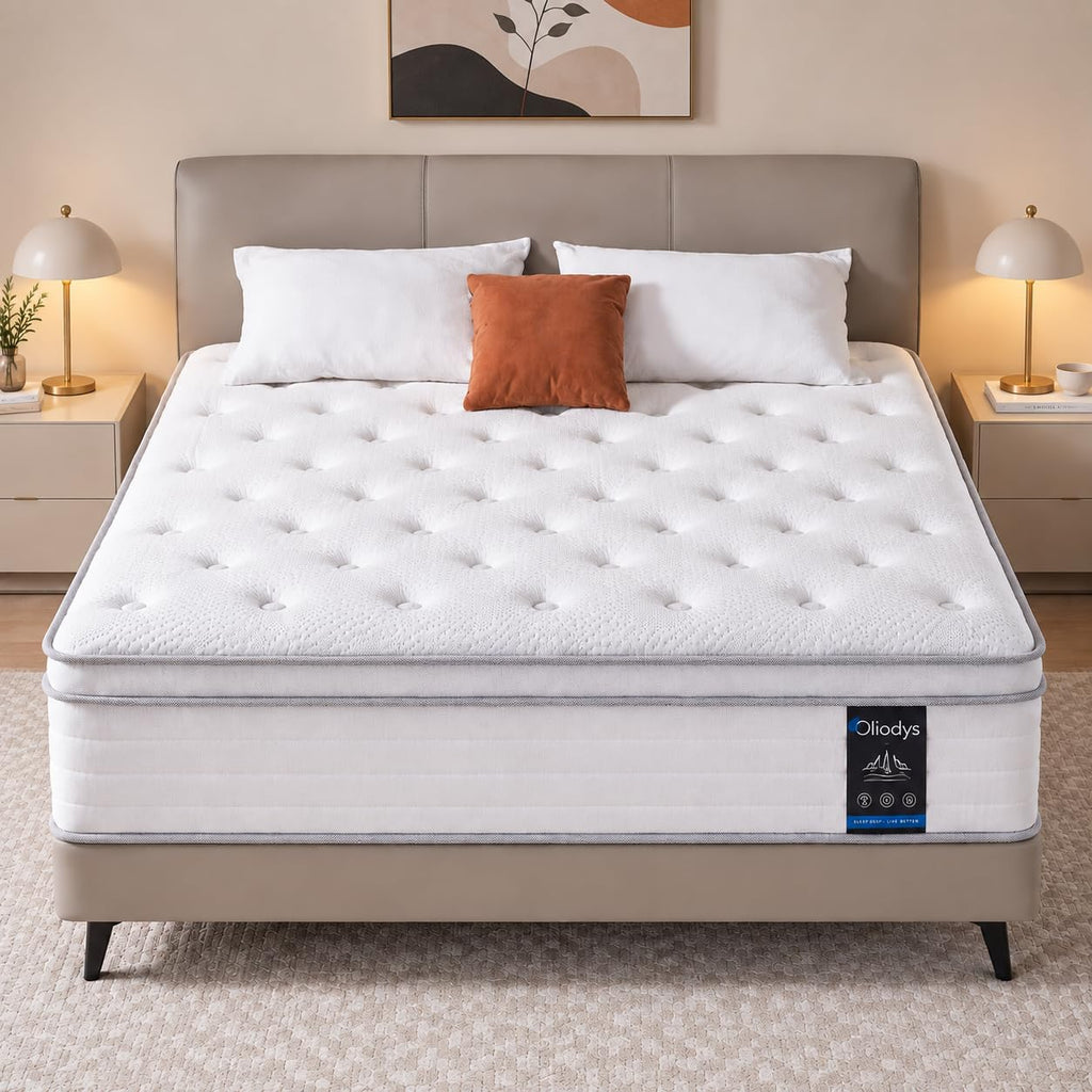 12 Inch Medium Firm Hybrid Spring Mattress I3900