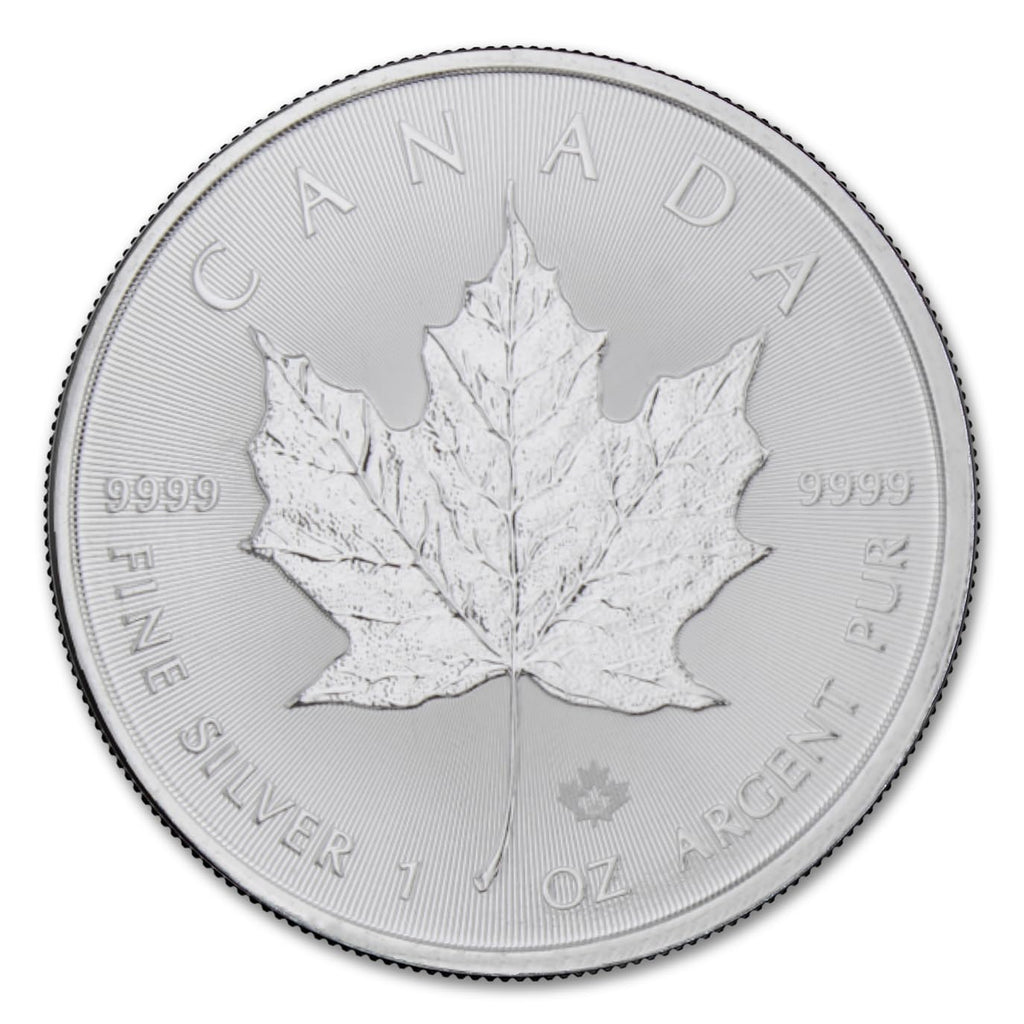 1 oz Canadian Maple Leaf Silver Coins M947