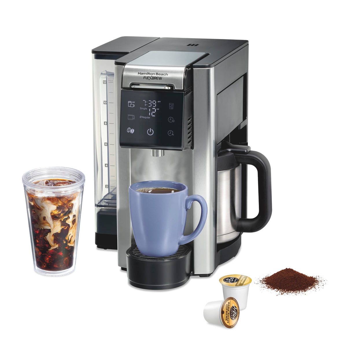 5-in-1 Drip & Single Serve Coffee Maker J2264
