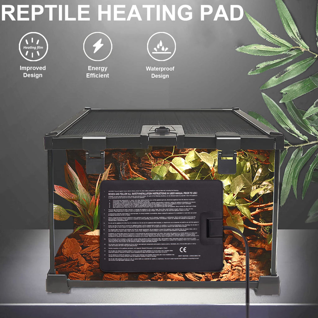 Reptile Heat Pad and UVB Light K41901