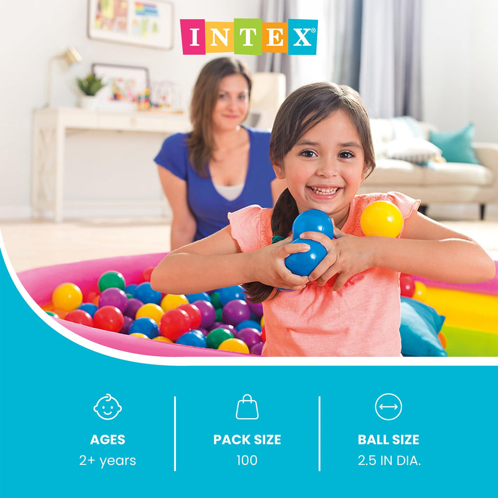 Set of 100 Coloured Balls U262