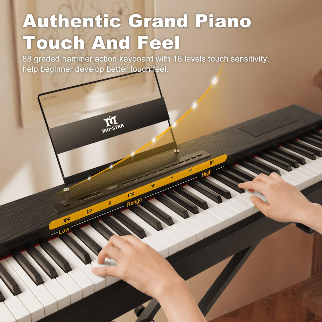 88 Keys Full Weighted Hammer Action Digital Piano G602063