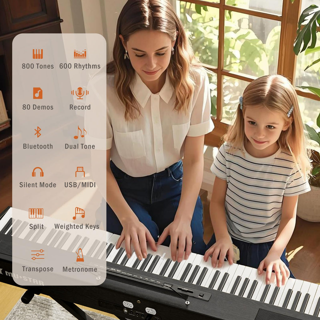 88 Keys Full Weighted Hammer Action Digital Piano G602063