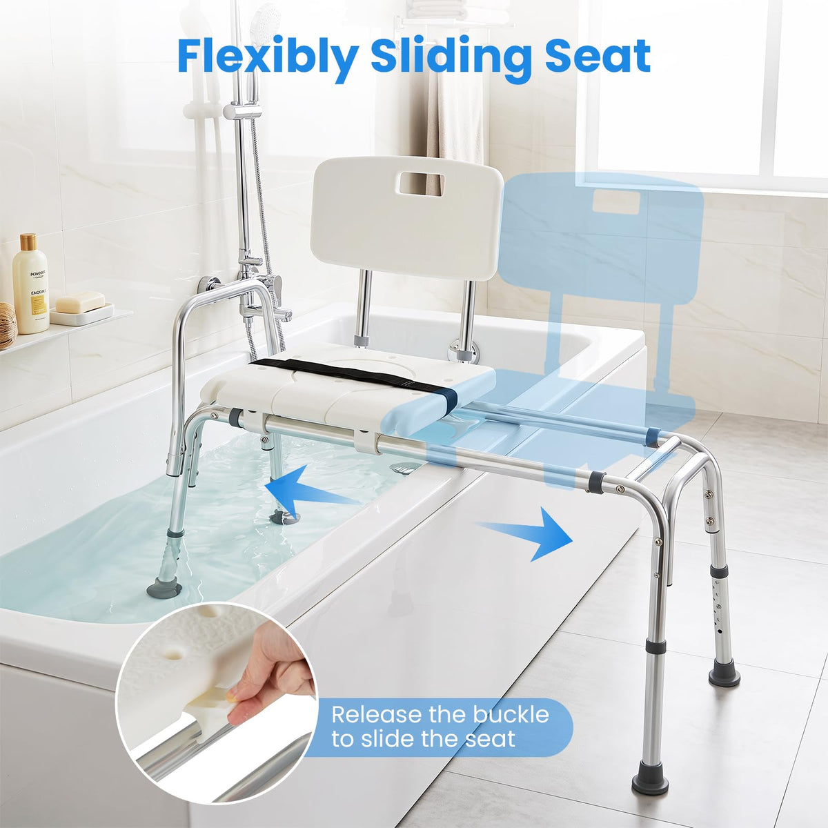 Sliding Tub Transfer Bench E189