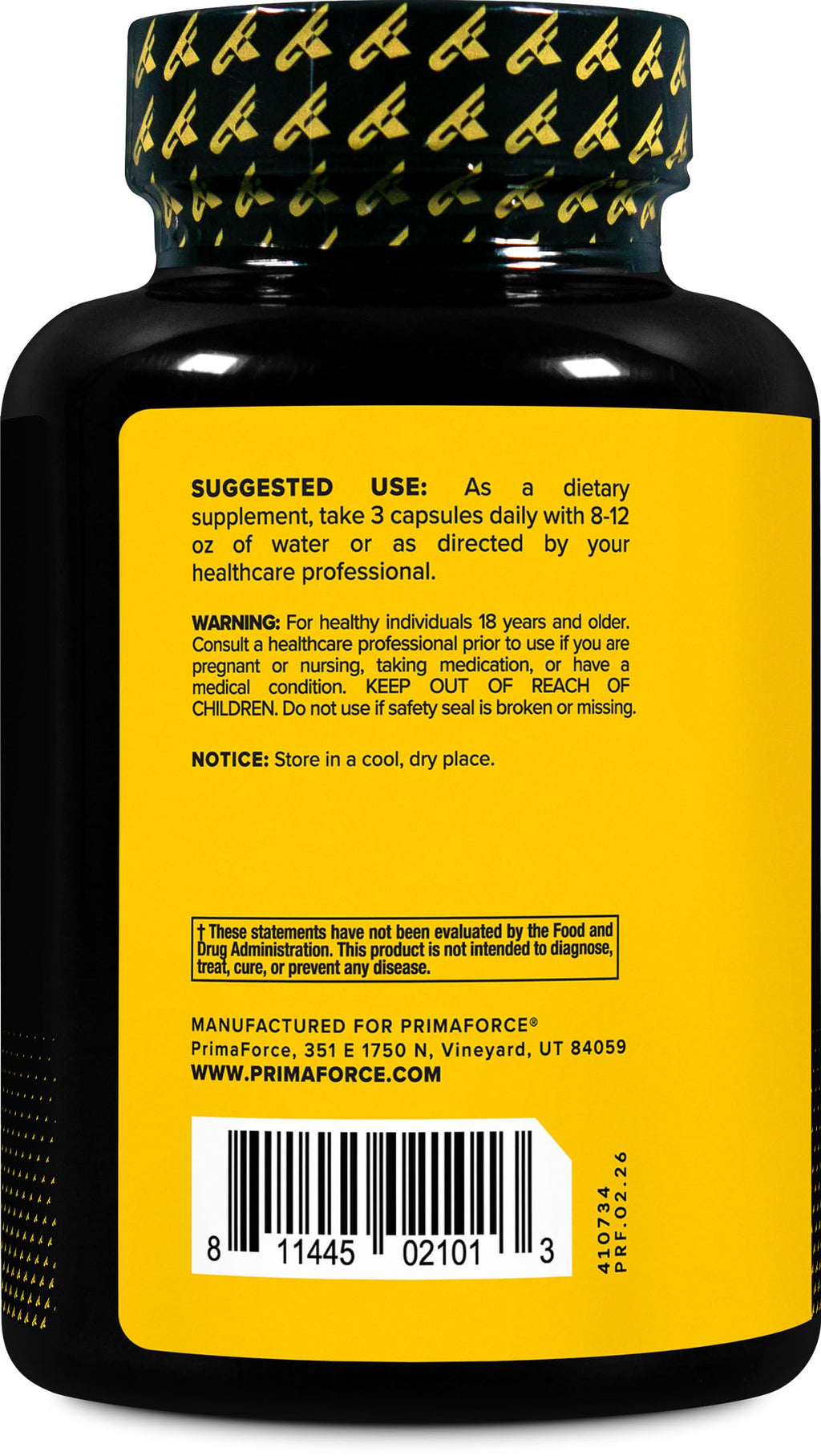 Nitric Oxide Booster 120 Capsules U56431