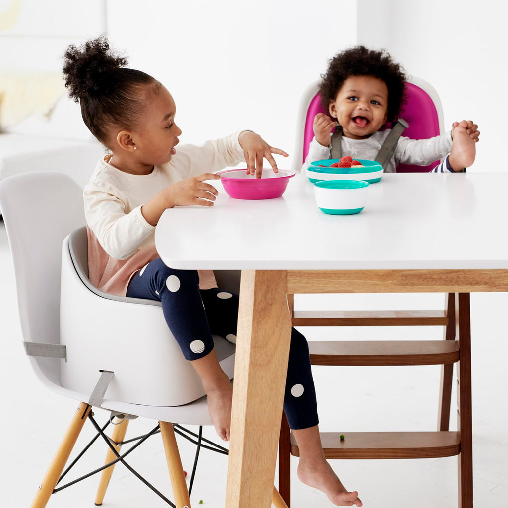 Gray Toddler Booster Seat with Removable Cushion N5115