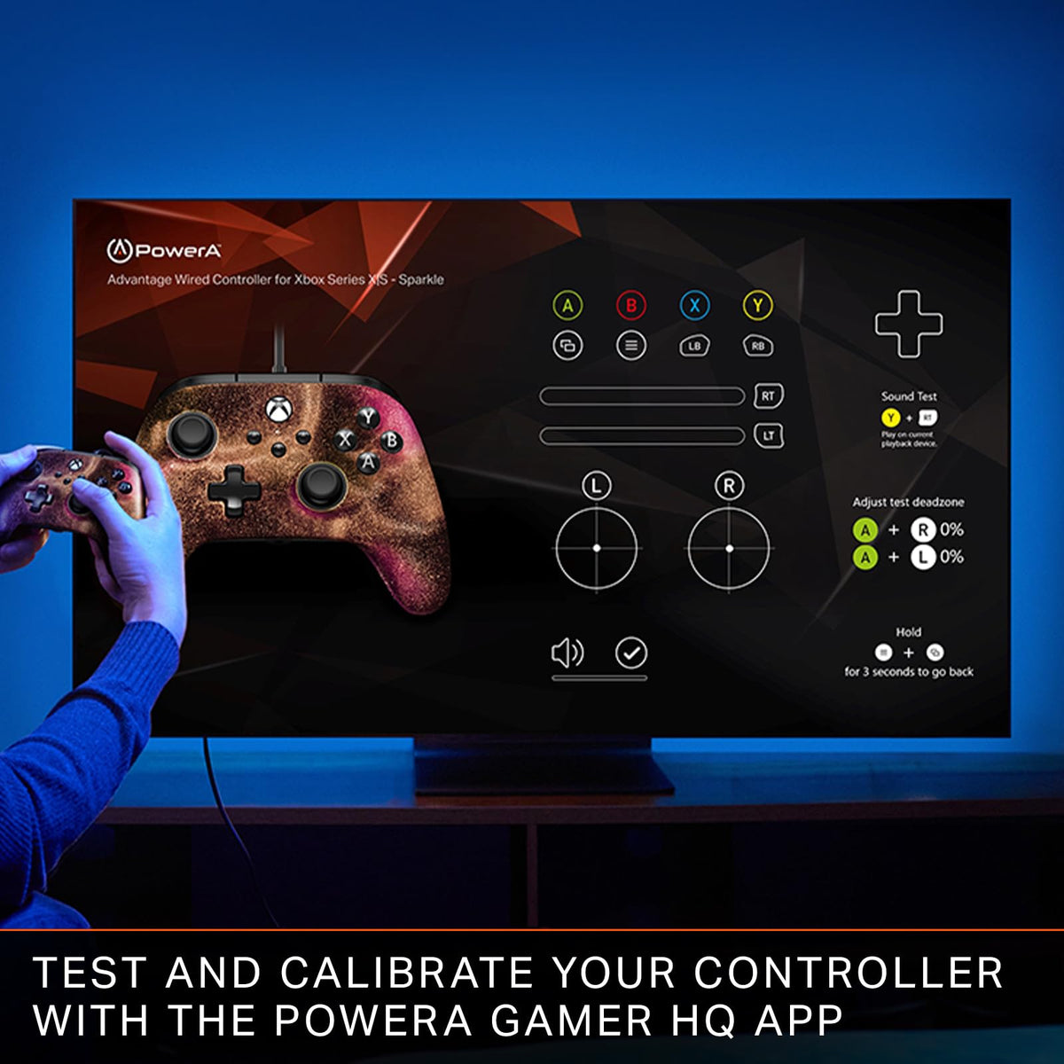 Black Wired Video Game Controller Z743