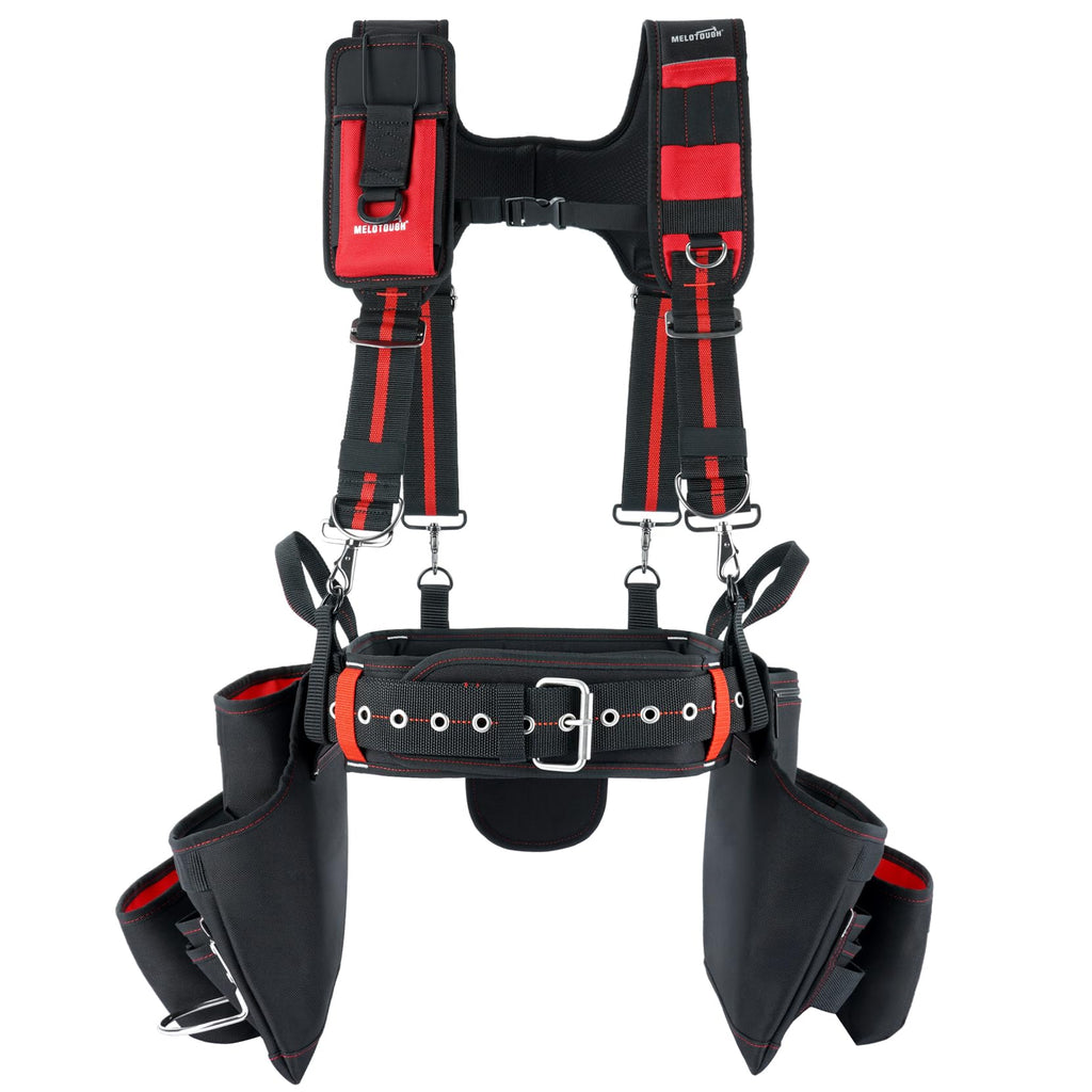 Tool Belt with Suspenders and Tool Pouch J979