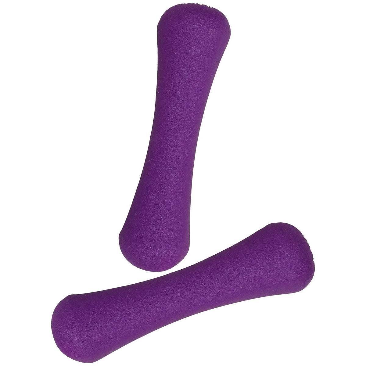 2pcs 0.5kg Purple Neoprene Coated Bone Shaped Dumbbells I702