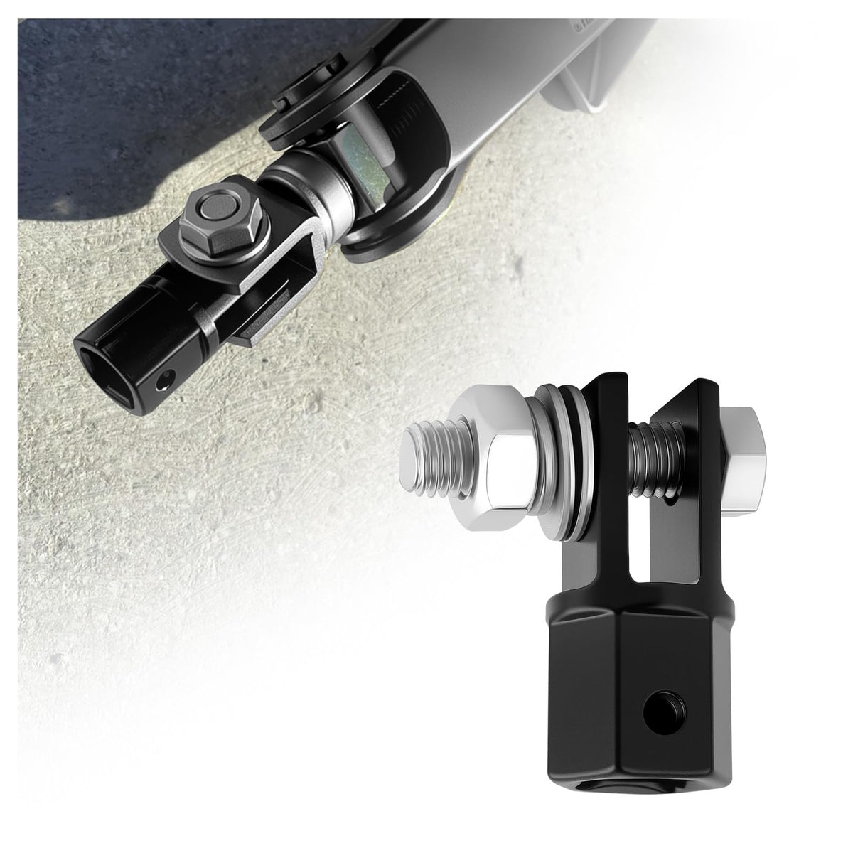 Scissor Jack Adapter for 1/2" Impact Drills or 13/16" Lug Wrench Y48267