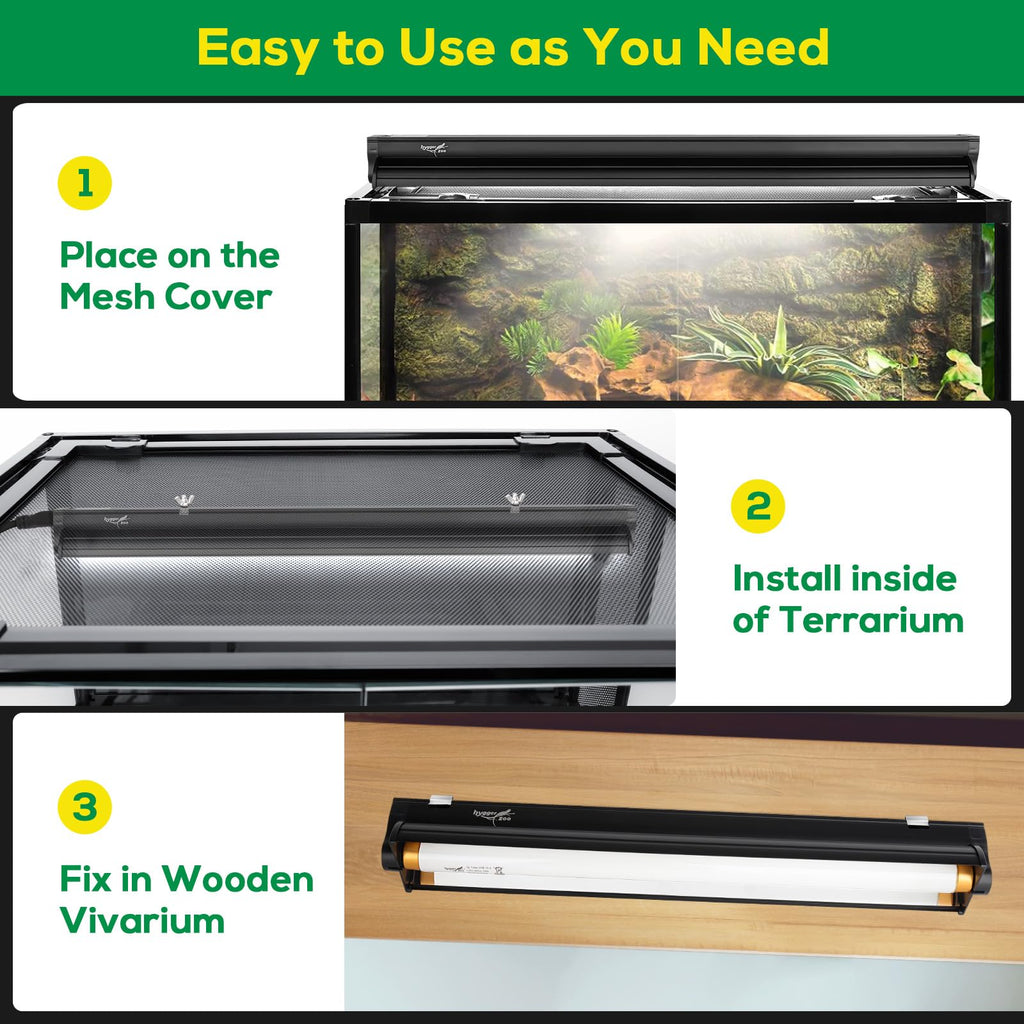 22 Inch 24W UVB Reptile Light Fixture Z83114