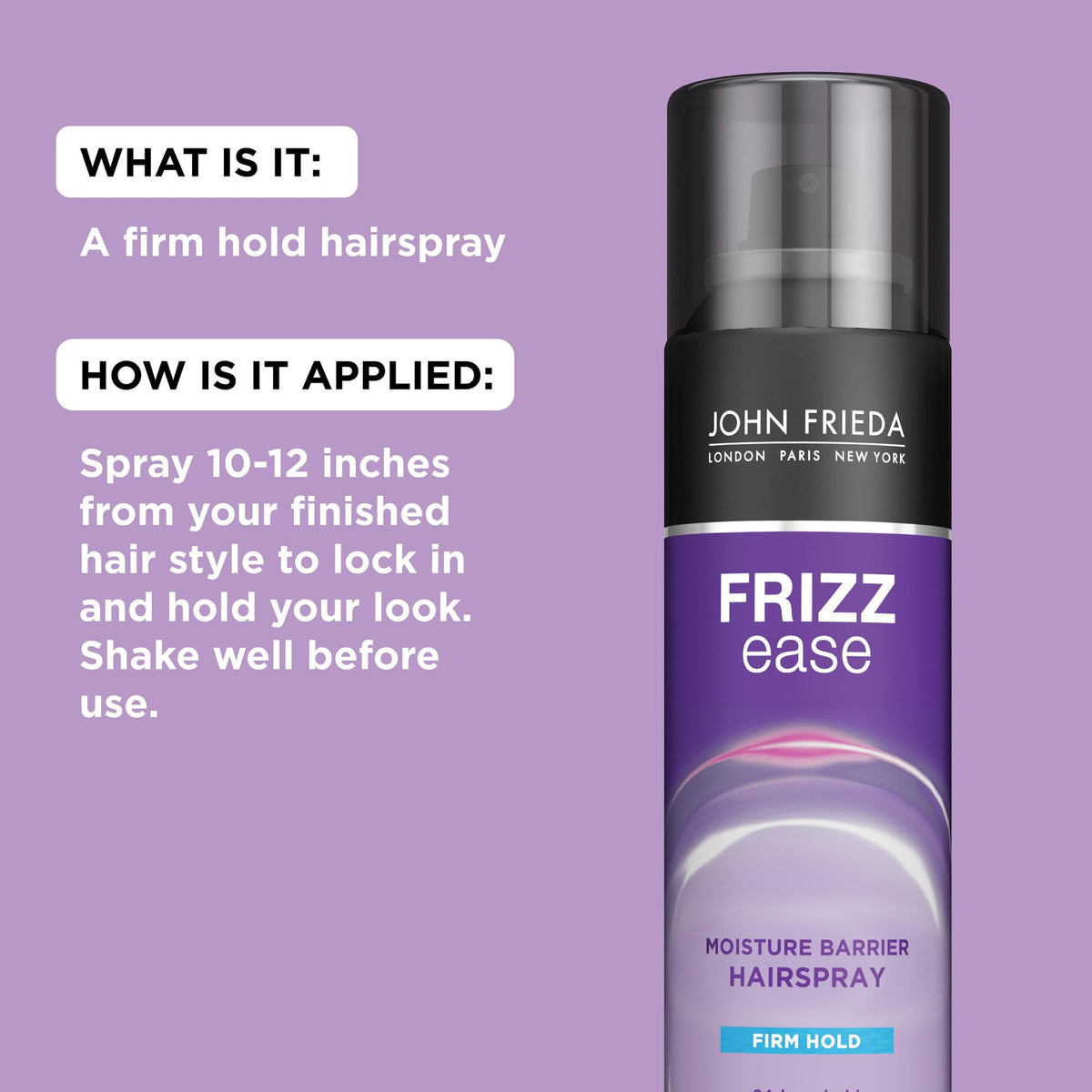 Firm Hold Hairspray 12 Oz G2873