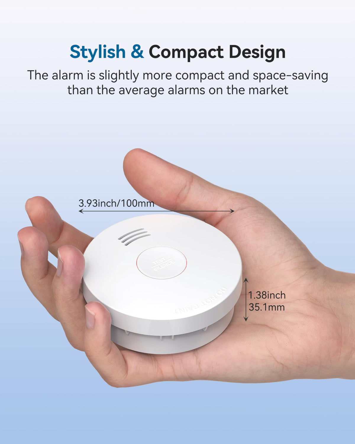 Smoke Detector 10 Year Battery Smoke Alarm B4645