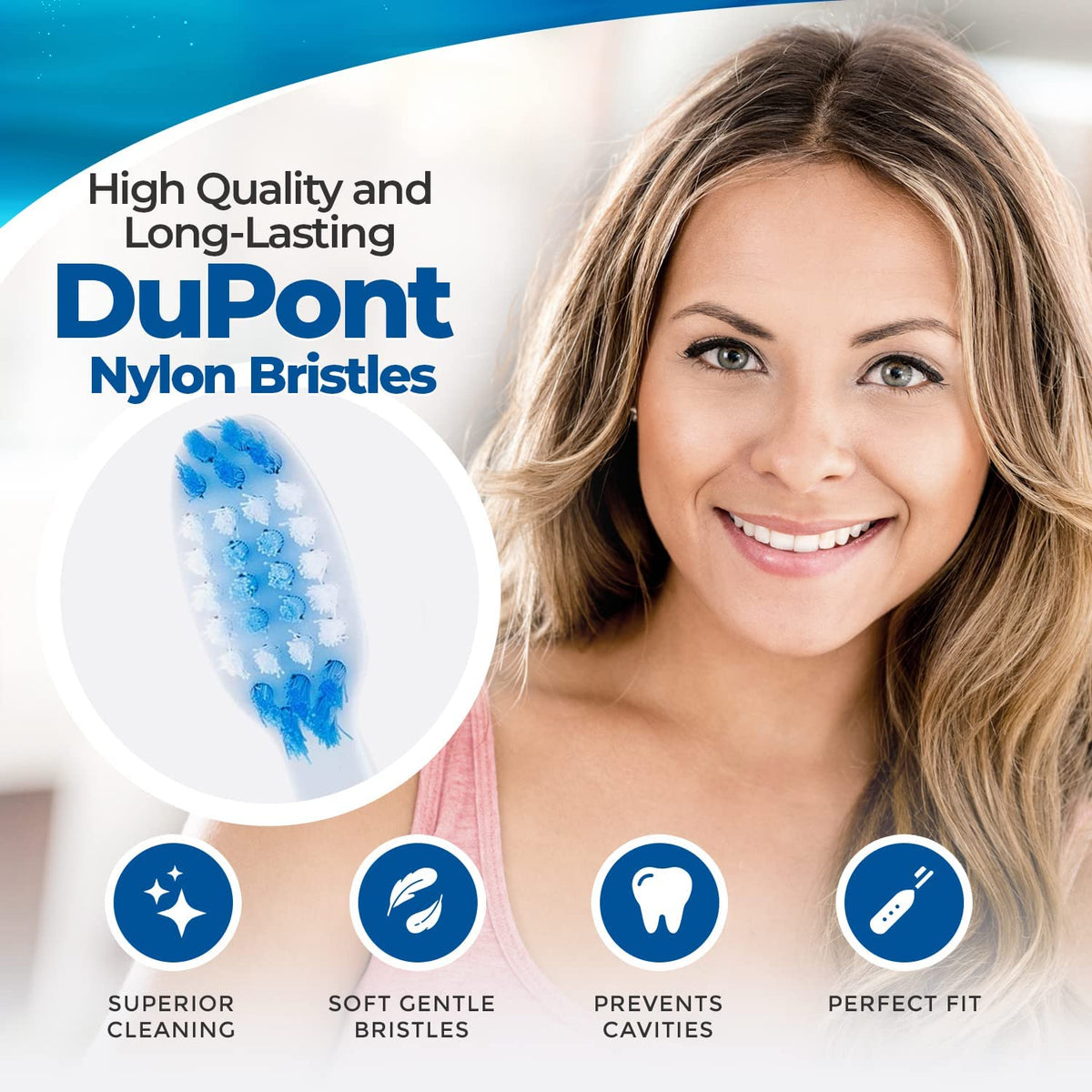 Electric Toothbrush with 2 Replacement Heads W804446