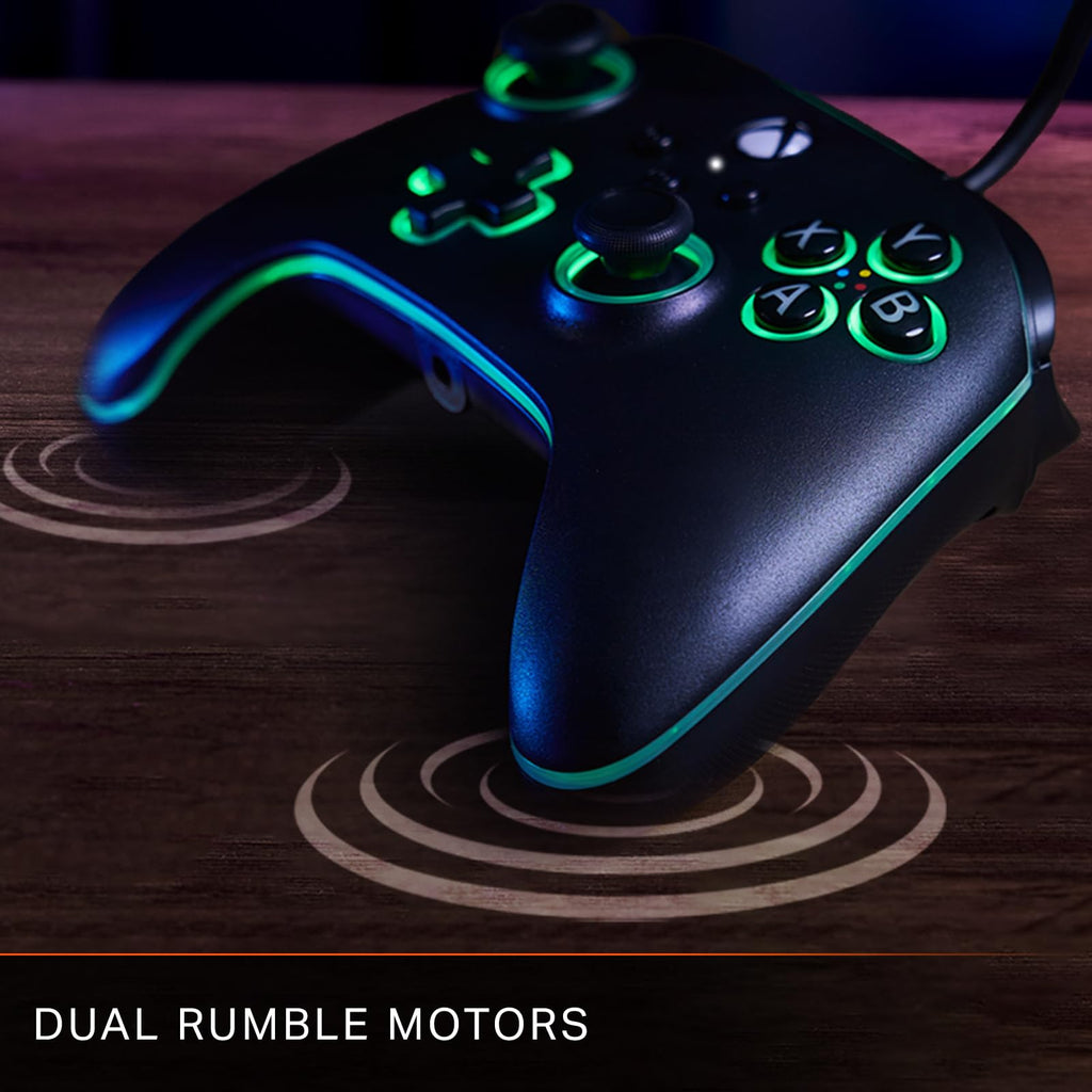 Black Wired Video Game Controller Z743