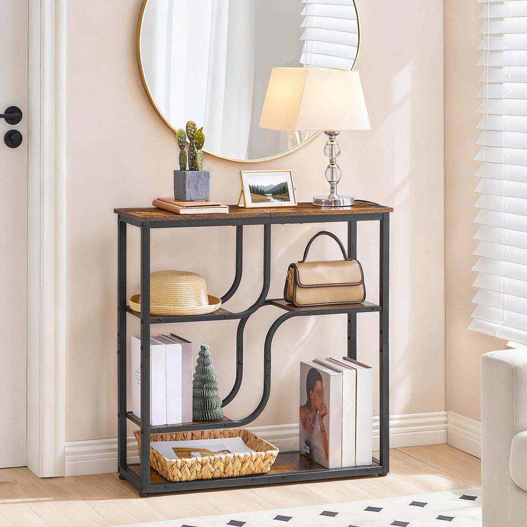 29.5" 5-Tier Narrow Console Table E411