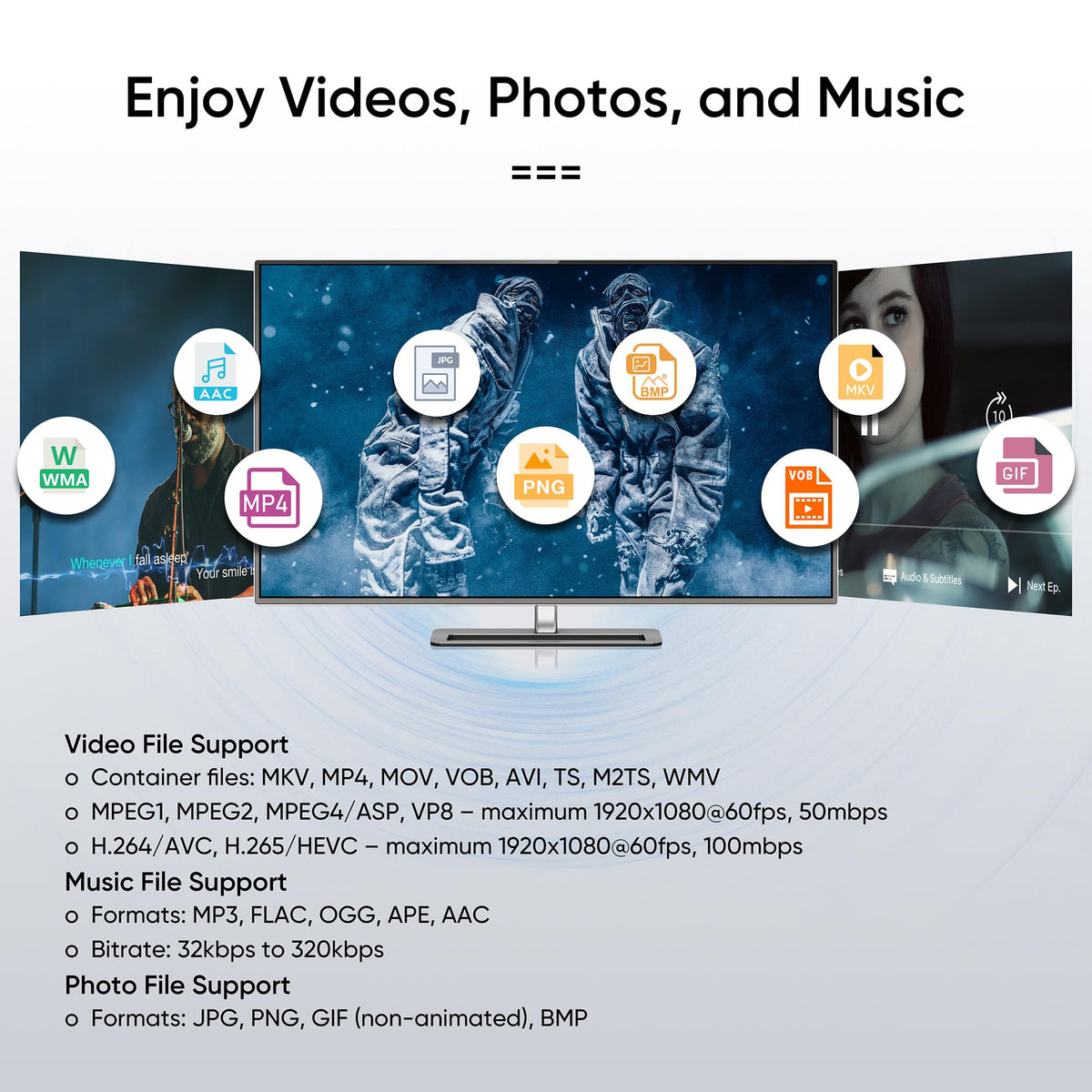 1080P Full-HD Digital Media Player M83603