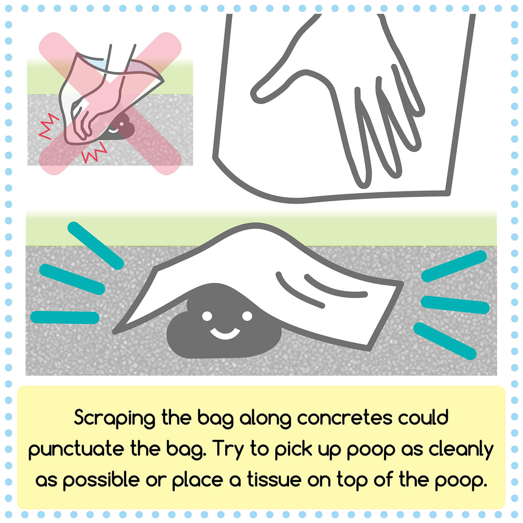 Unscented Dog Poop Bags 180 Count G61319