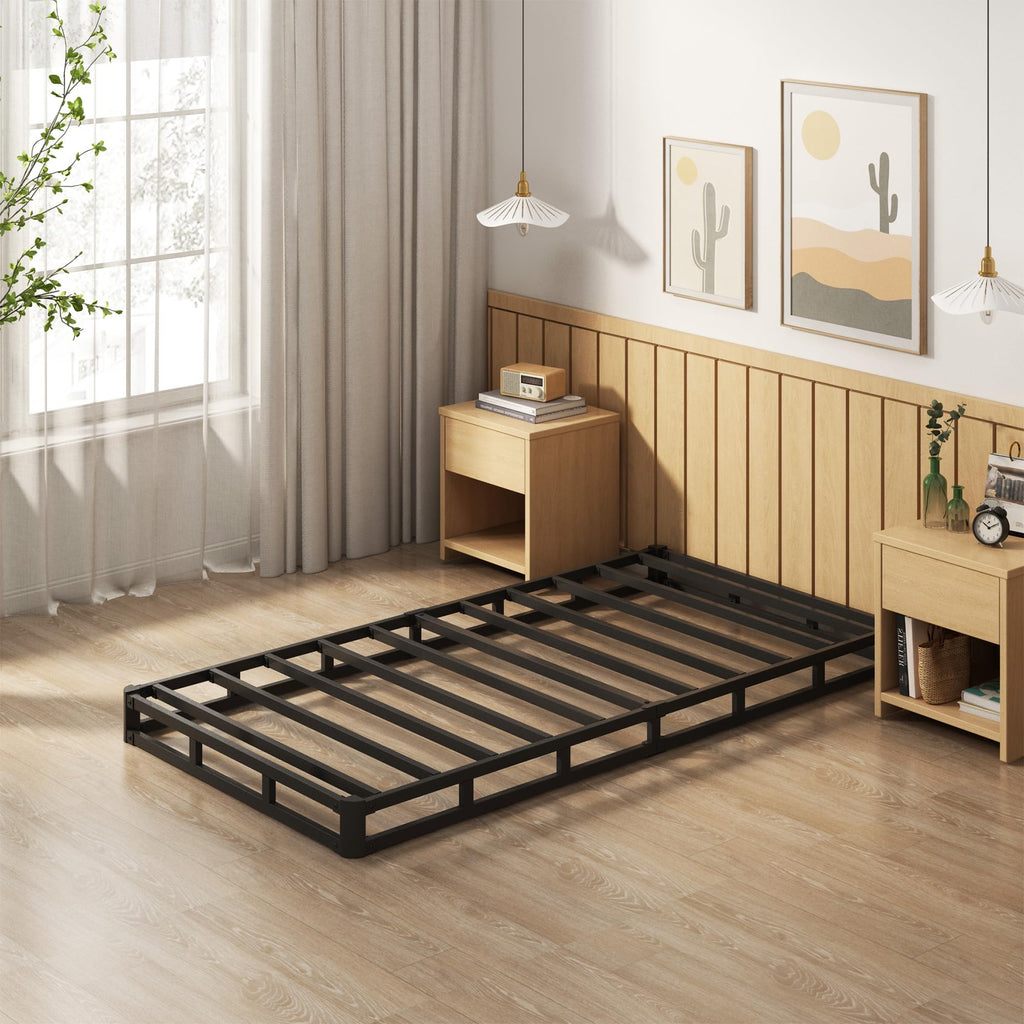 5 Inch Twin Box Spring Bed Base Mattress Foundation O9396