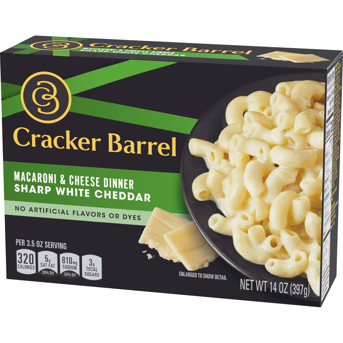 Sharp White Cheddar Macaroni & Cheese Dinner 12 ct G7577