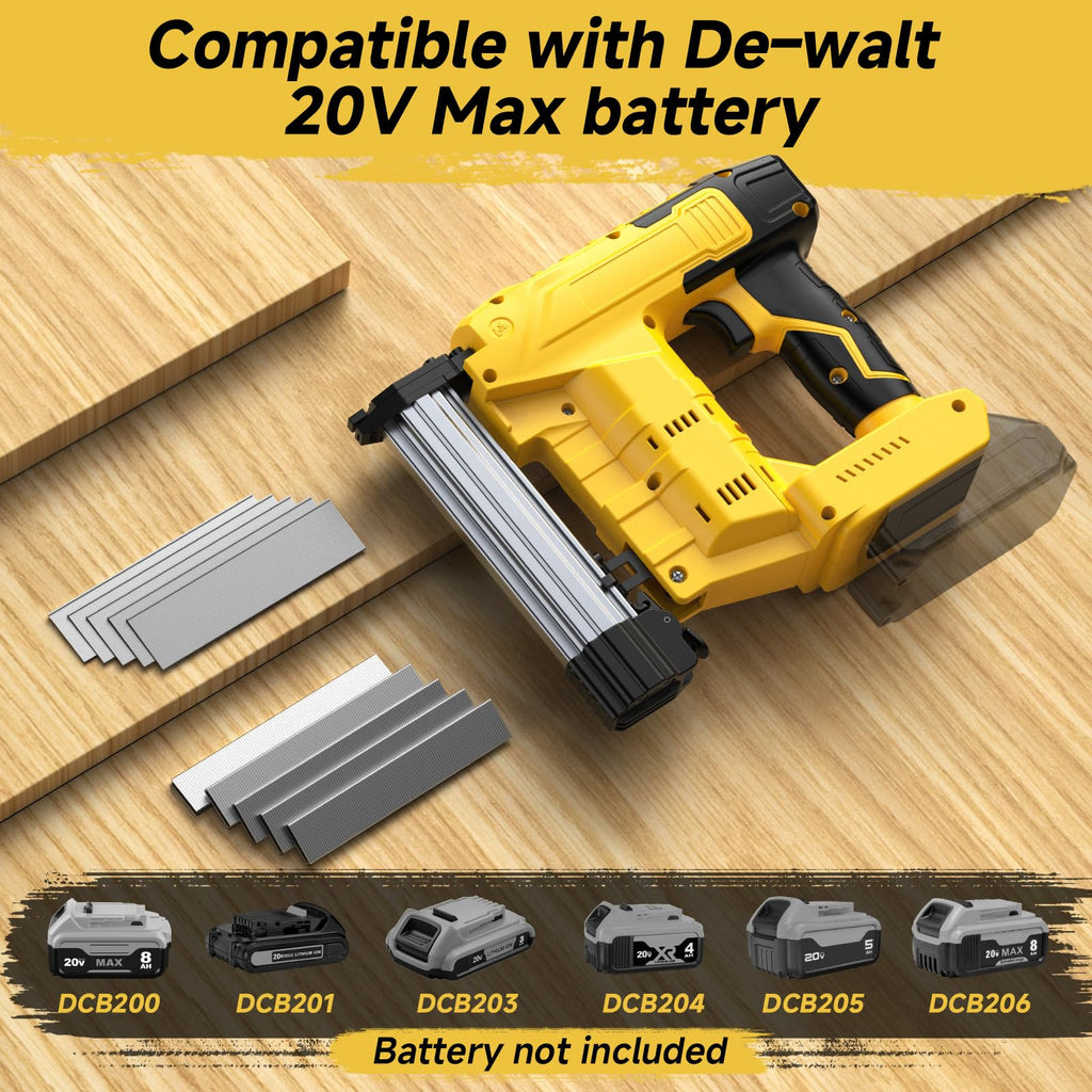 Cordless 18GA Brad Nailer & Stapler with 1000 Nails & Staples T668204