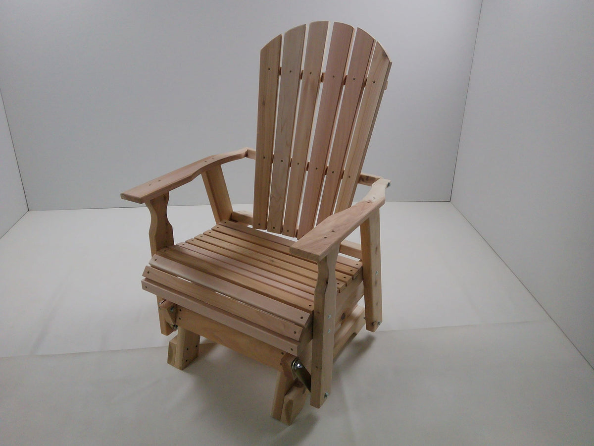 2 Foot Natural Cedar Adirondack-Style Glider Z940