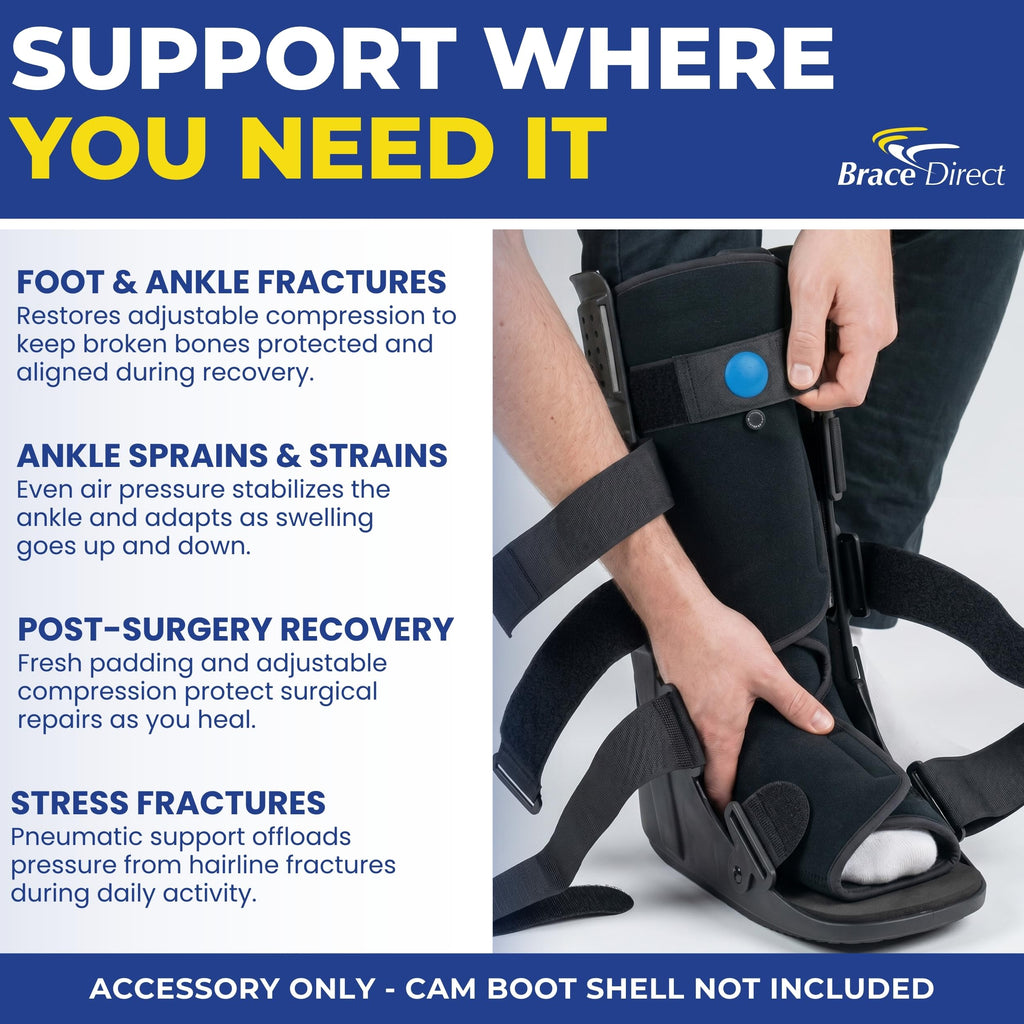 Tall Walking Boot Replacement Liner with Air Pump Bladder P66664