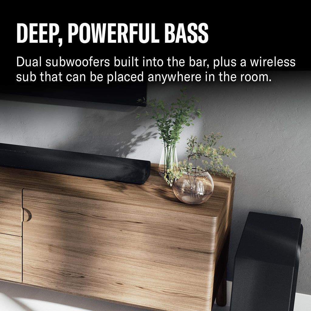 Dolby Atmos Sound Bar with Wireless Subwoofer L6624