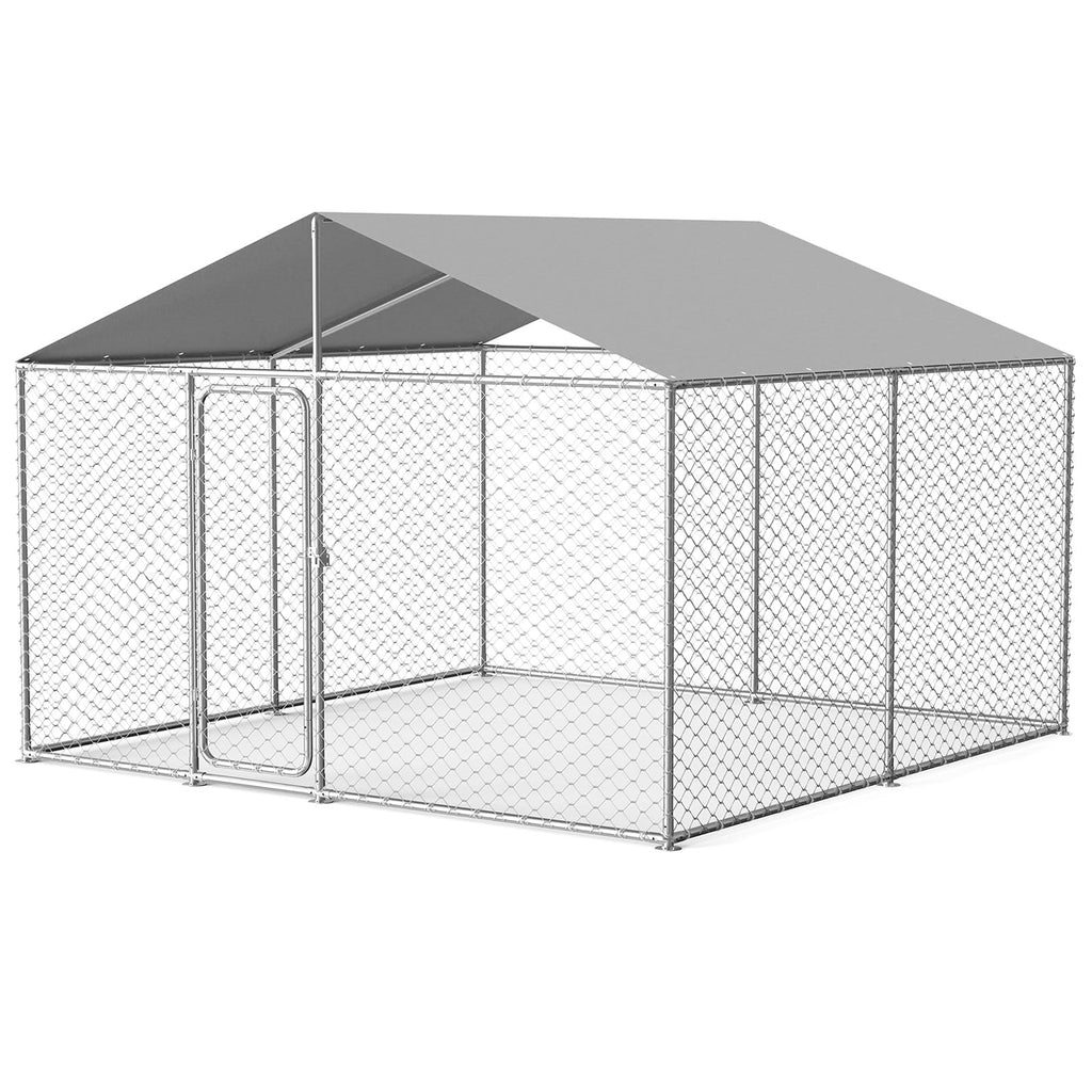 10x10 ft Heavy Duty Outdoor Dog Kennel D816265