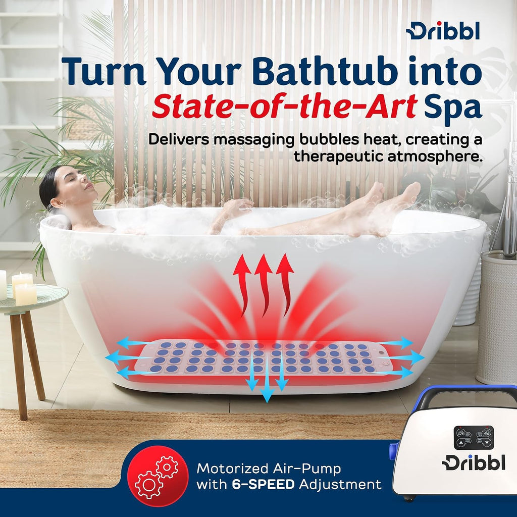 Electric Bubble Massage Bathtub Mat T385