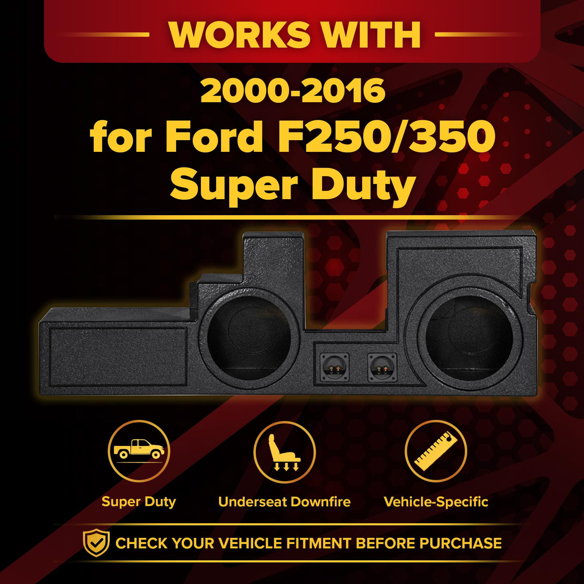Dual 12" Ported Subwoofer Box H137779