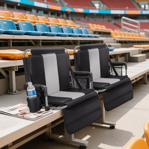 2 Pack Folding Stadium Seats Y80072