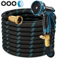 100ft Lightweight Flexible Garden Hose with 10-Function Sprayer Z282709