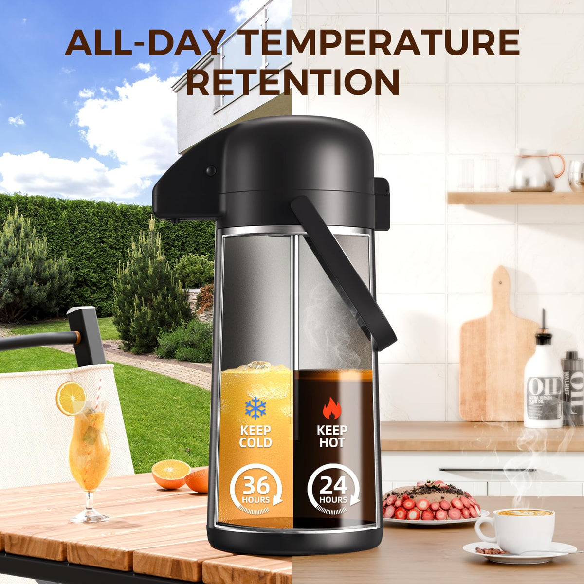 3L Pump Coffee Dispenser P552021