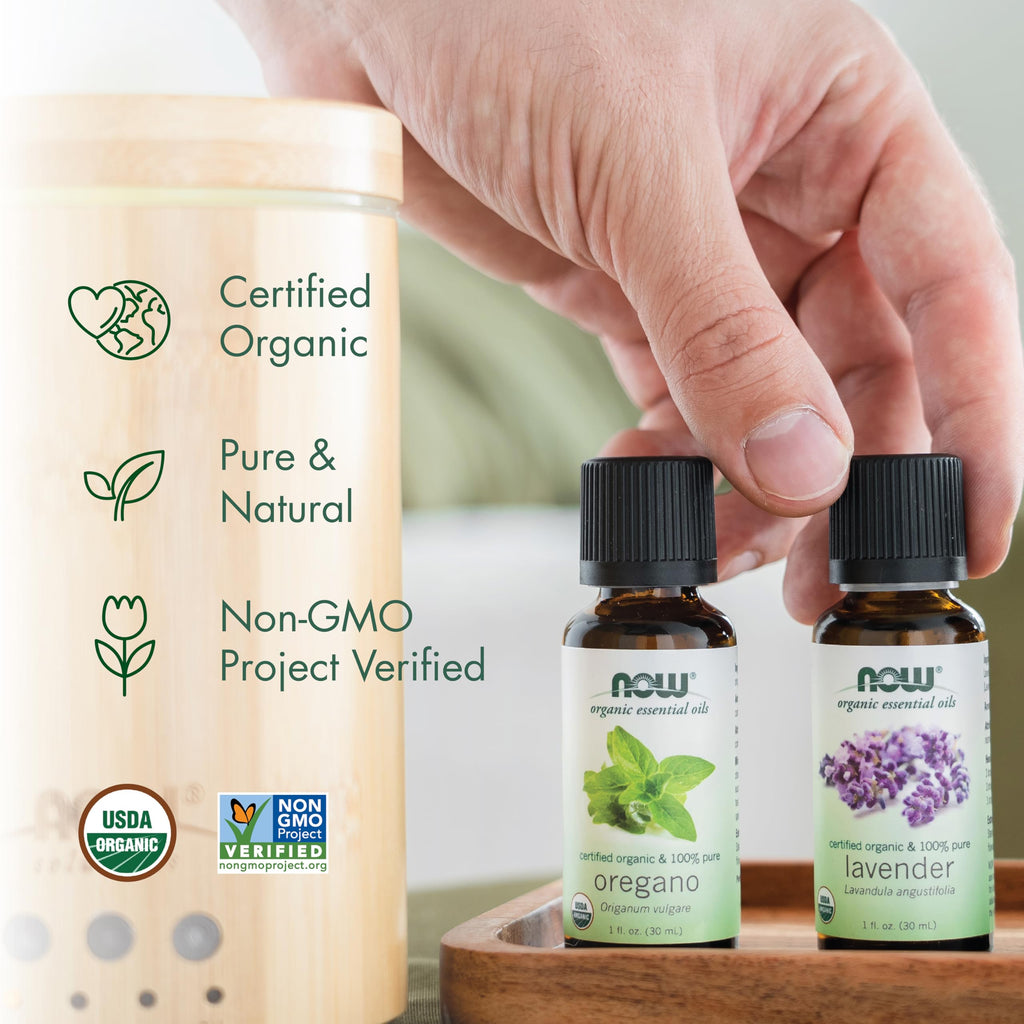 Organic Lavender Steam Distilled Essential Oil 4 fl. oz E77420