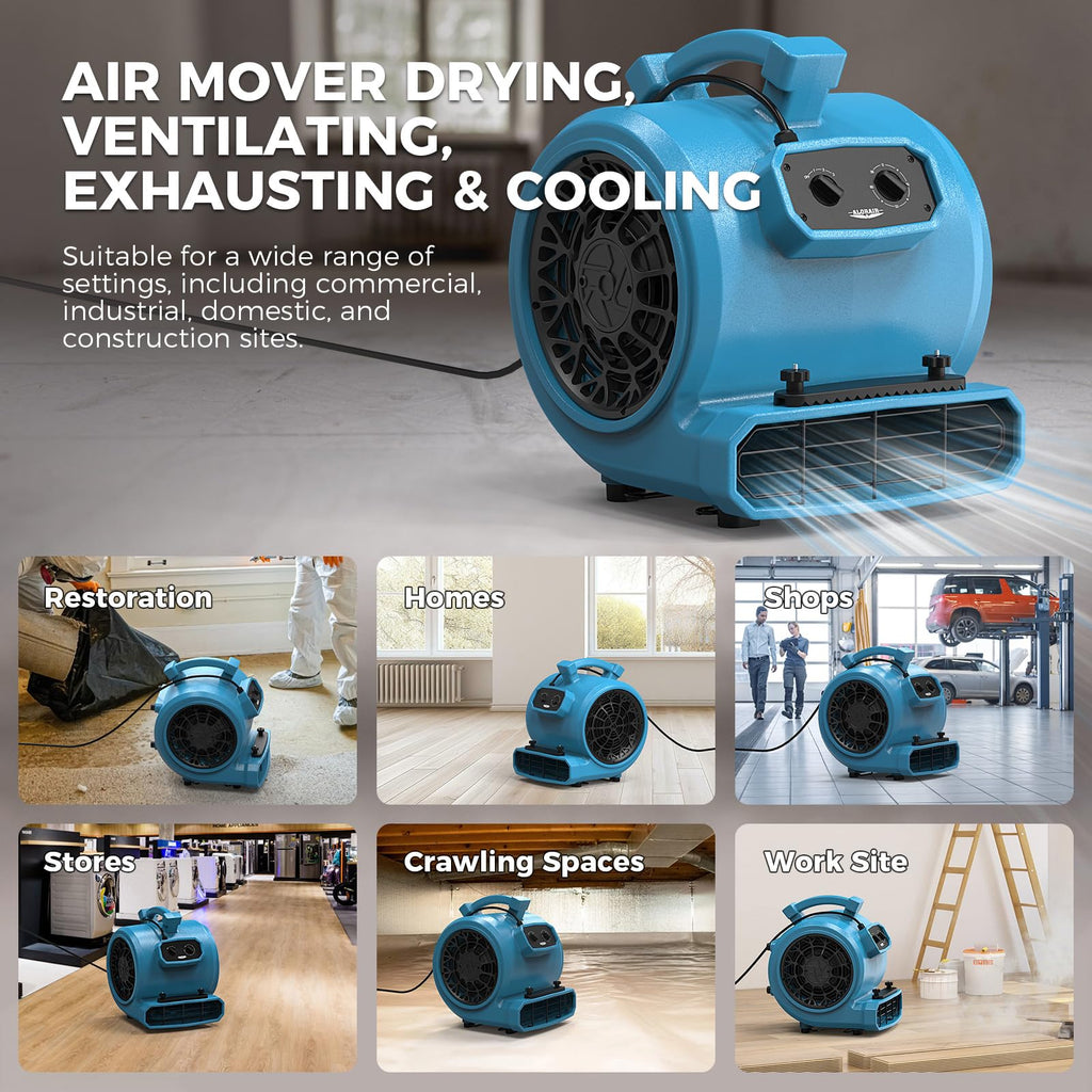 3 Speed Floor Drying Fan R857808