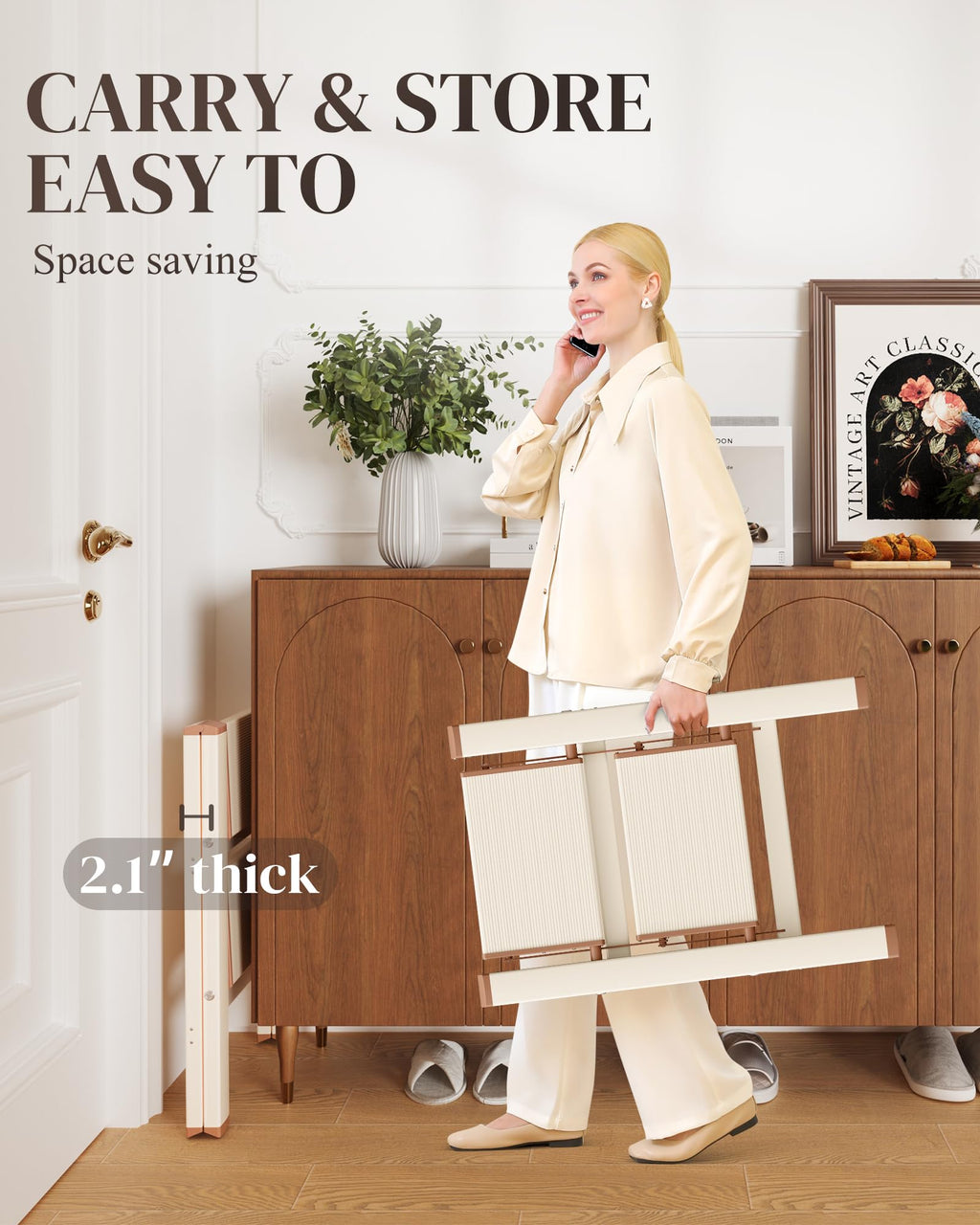 Foldable Aluminum 2 Step Ladder P964