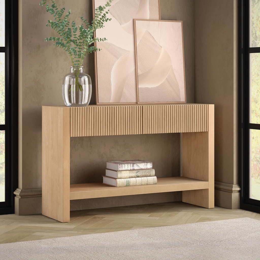 48" Fluted Modern Console Table O823545