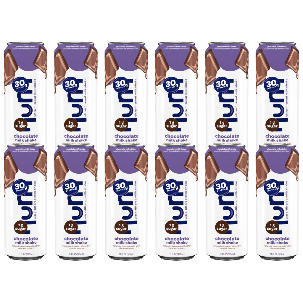 Milk Chocolate Protein Shake, 30g Protein, Lactose Free, 12 Pack O5946