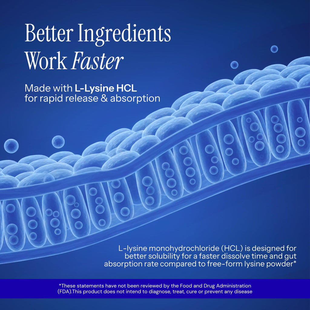 L-Lysine & Propolis with Quercetin, Vitamin C, Vitamin E & Zinc O864