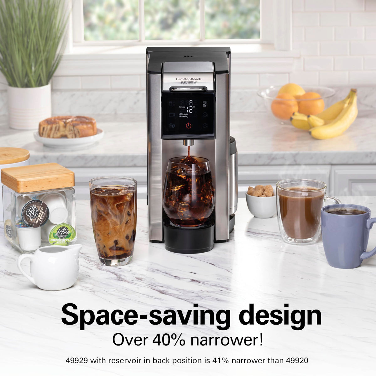 5-in-1 Drip & Single Serve Coffee Maker J2264