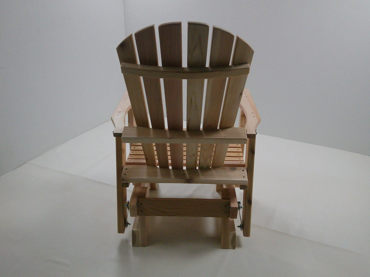 2 Foot Natural Cedar Adirondack-Style Glider Z940
